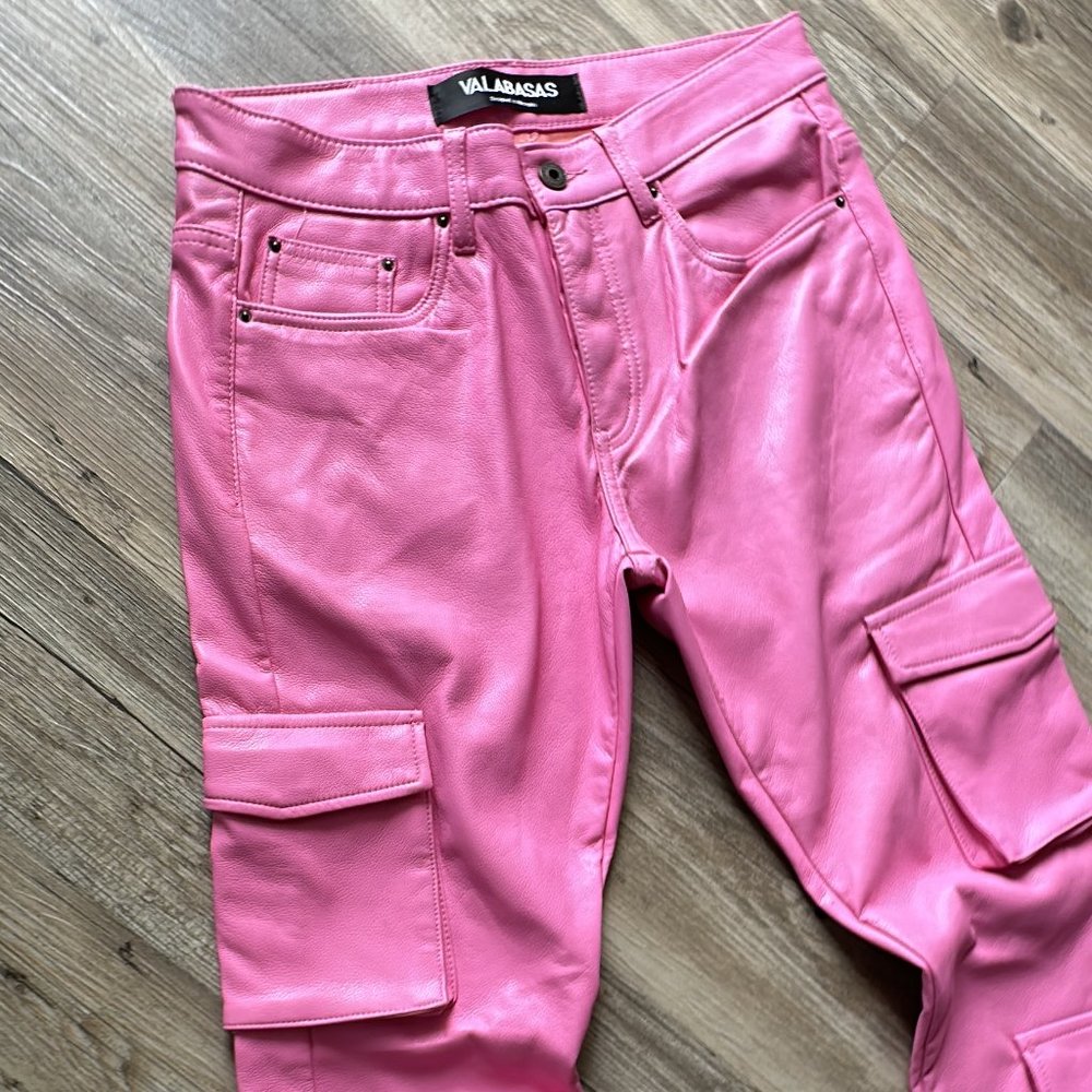 New Faux Leather Valabasas Flare size 32